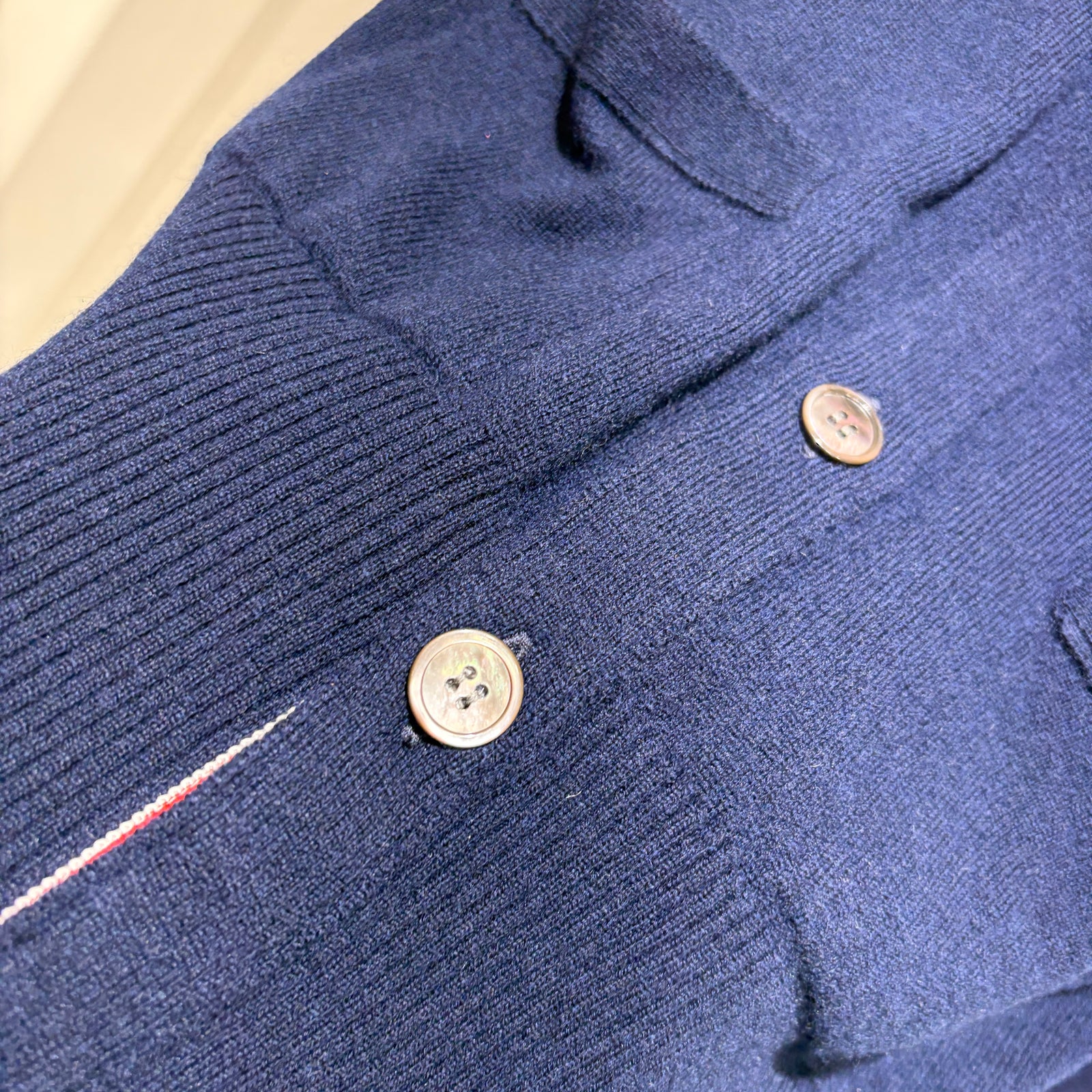 1% 톰브라운 캐시미어 가디건