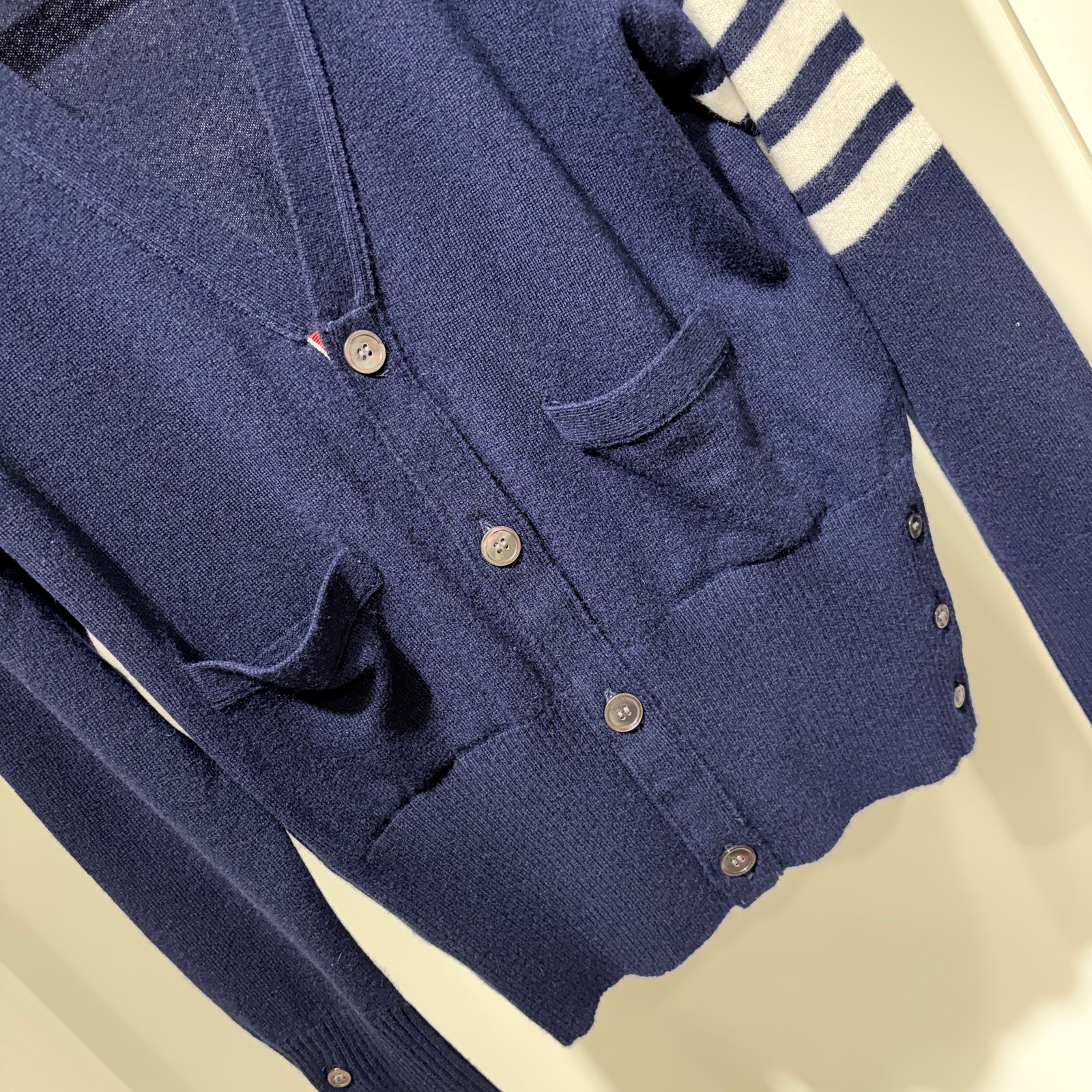 1% 톰브라운 캐시미어 가디건