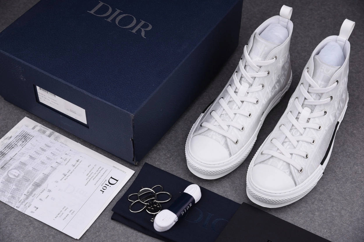 디올 B23 하이탑 스니커즈