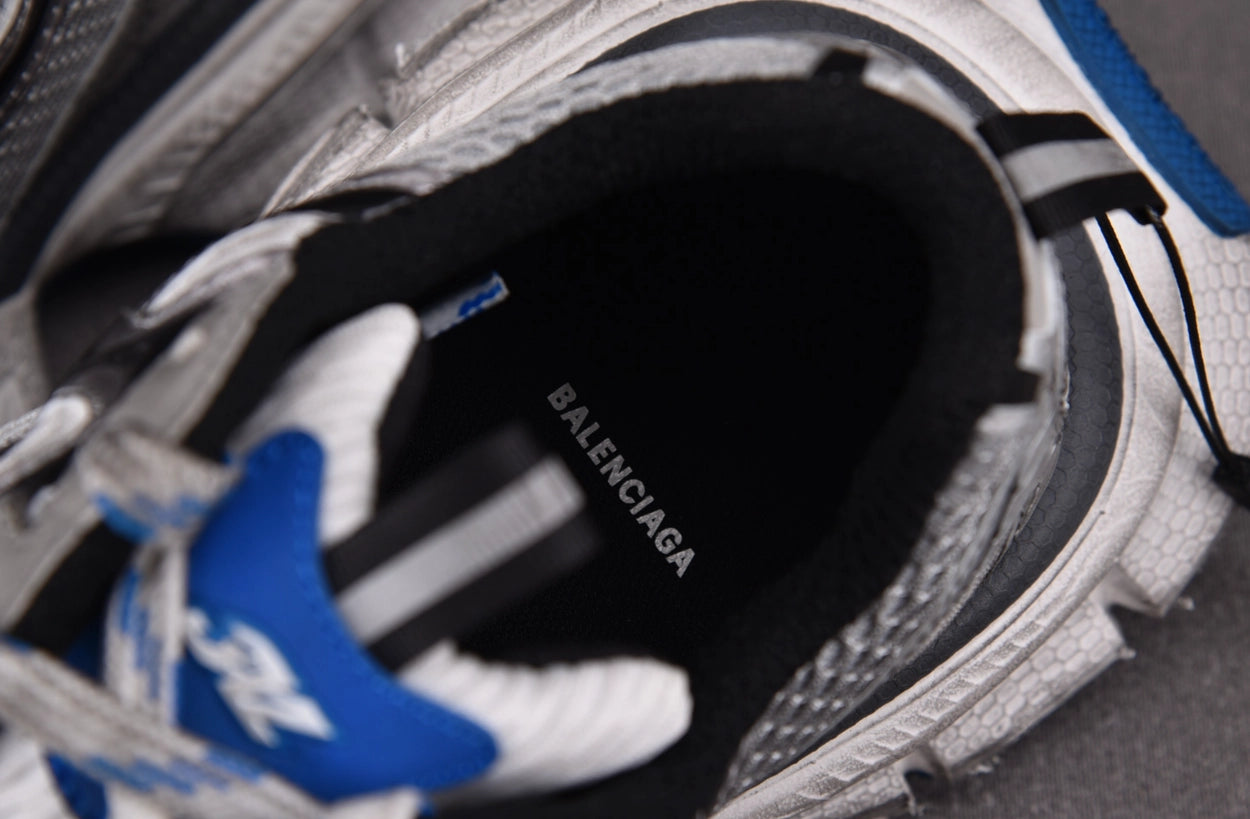 발렌시아가 3XL 스니커즈 그레이 화이트 블루