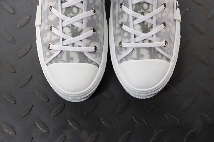 디올 x 숀 B23 하이 오블리크 캔버스 꿀벌 자수 패치