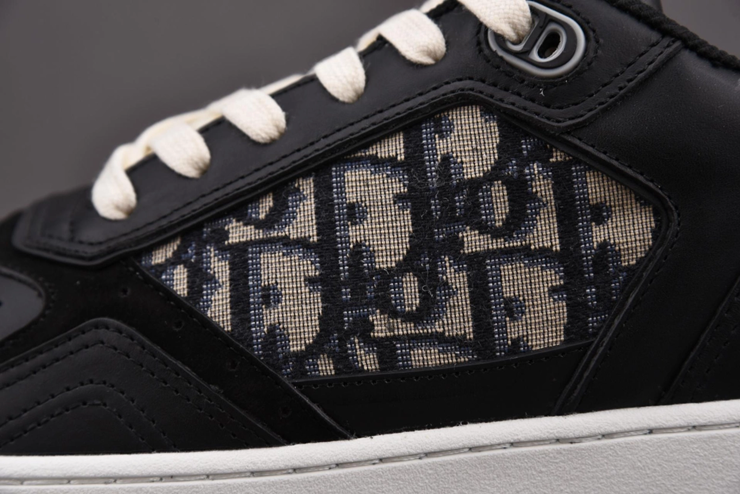 디올 B27 업타운 로우탑 스니커즈 오블리크 자카드