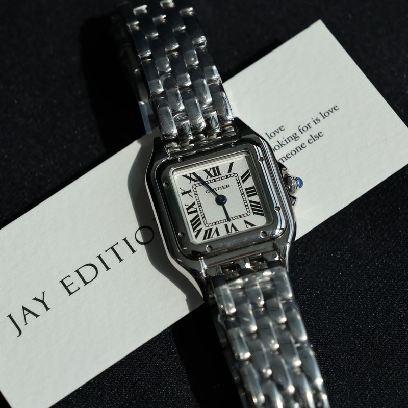 까르띠에 팬더 스몰 스틸브레이슬릿