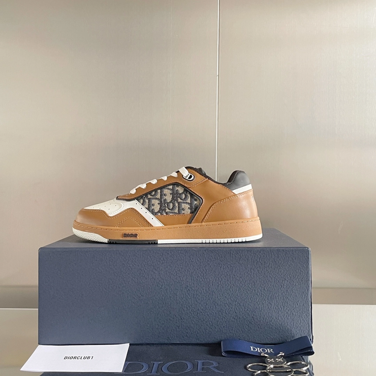 디올 B27 업타운 로우탑 스니커즈 오블리크 자카드