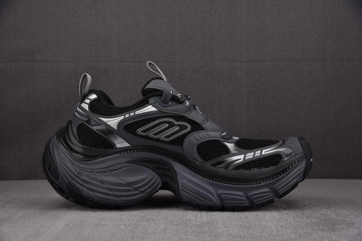 발렌시아가 6XL 스니커즈 블랙 그레이