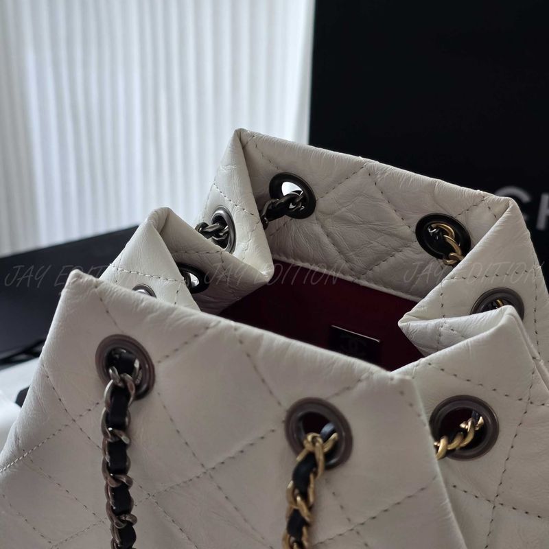 샤넬 가브리엘 백팩 스몰 (화이트)