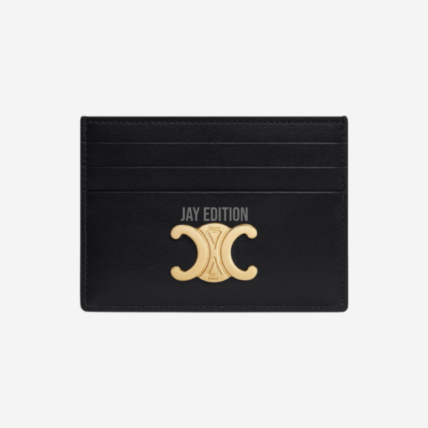 1% 셀린느 트리오페 샤이니 카프스킨 카드홀더