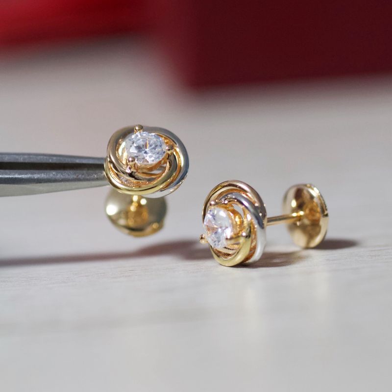 까르띠에 트리니티 귀걸이