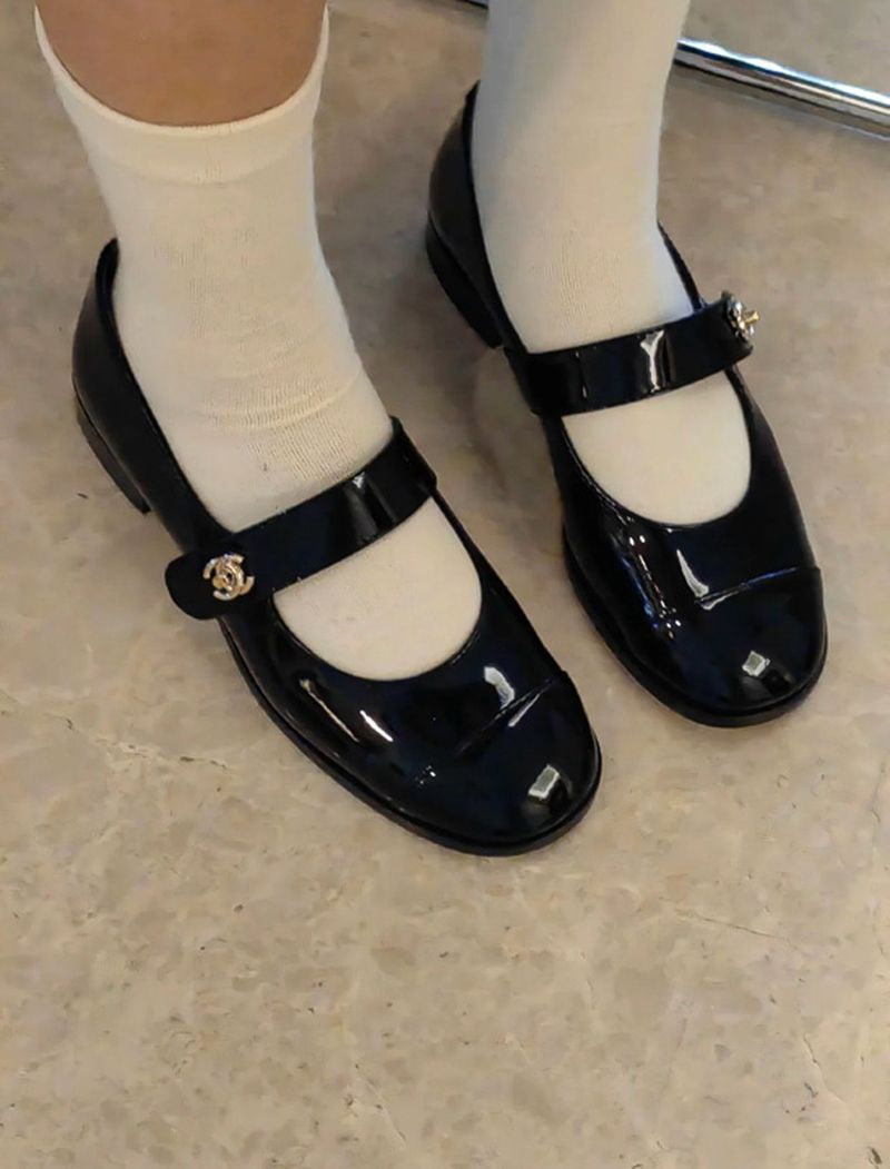 샤넬 메리제인 턴락 페이던트