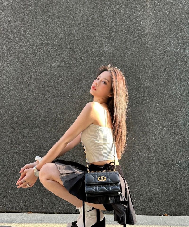 디올 미스 카로 미니백