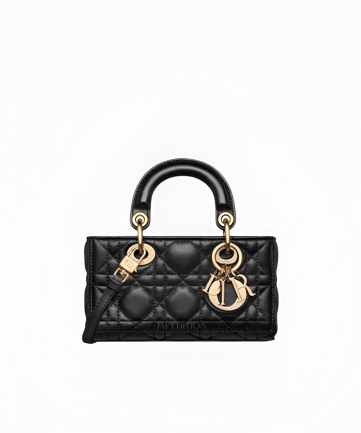 디올 디 조이백 미니 까나쥬 퀼팅 송아지 가죽 핸들백