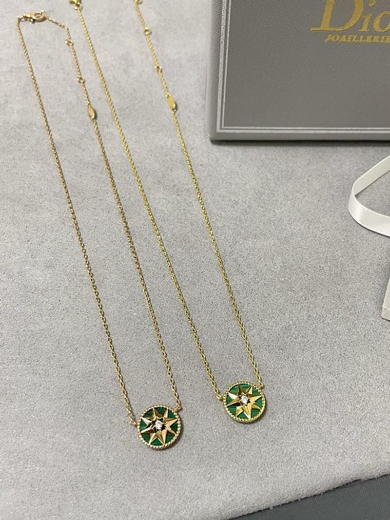 디올 로즈드방 목걸이