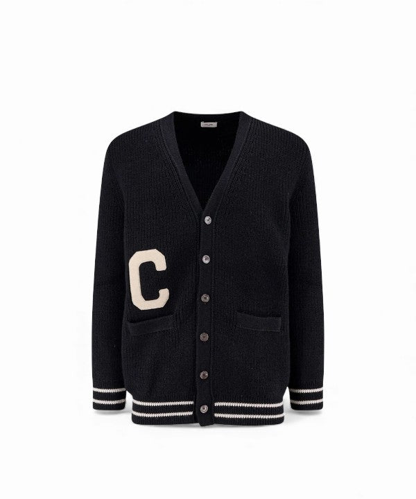 셀린느 풀오버 가디건 블랙