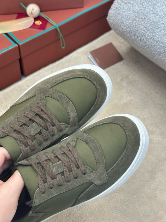 로로피아나 뉴포트 워크 윈드 스니커즈 그린