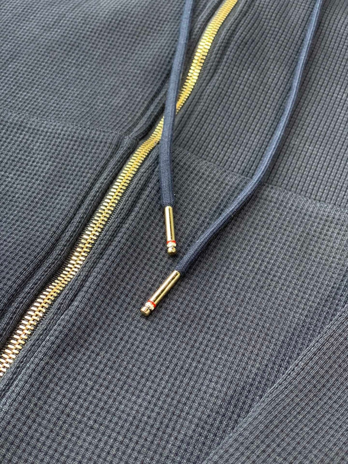 톰브라운 와플 후드집업