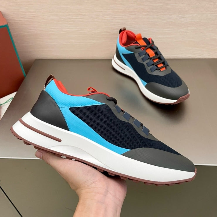 로로피아나 위크앤드 워크 윈드 스니커즈 블루