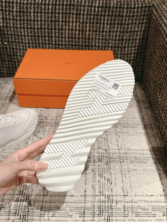 에르메스 바운싱 메쉬 스니커즈 블랑