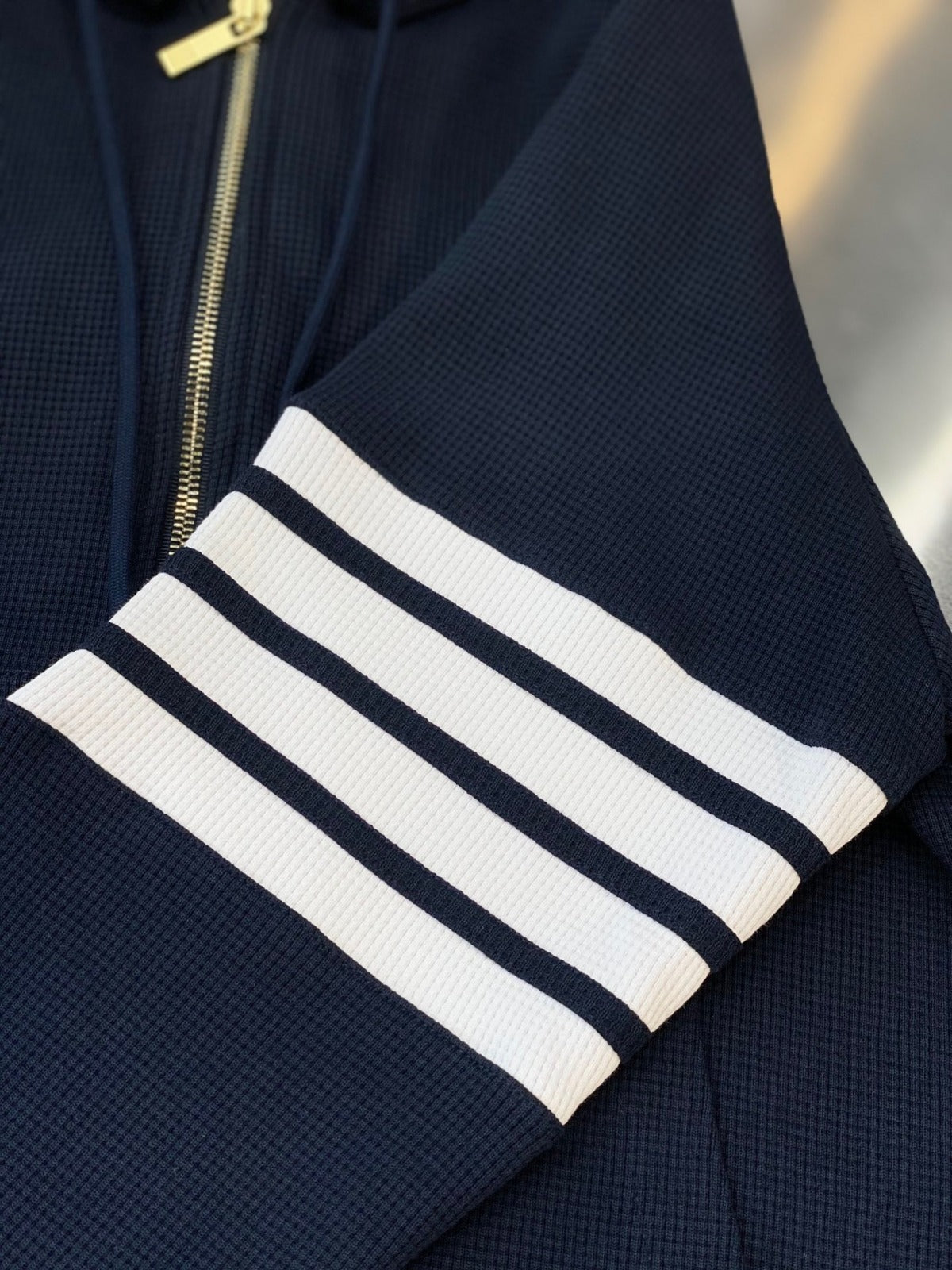 톰브라운 와플 후드집업