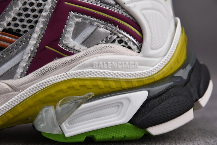 발렌시아가 러너 7 실버 멀티 컬러 스니커즈