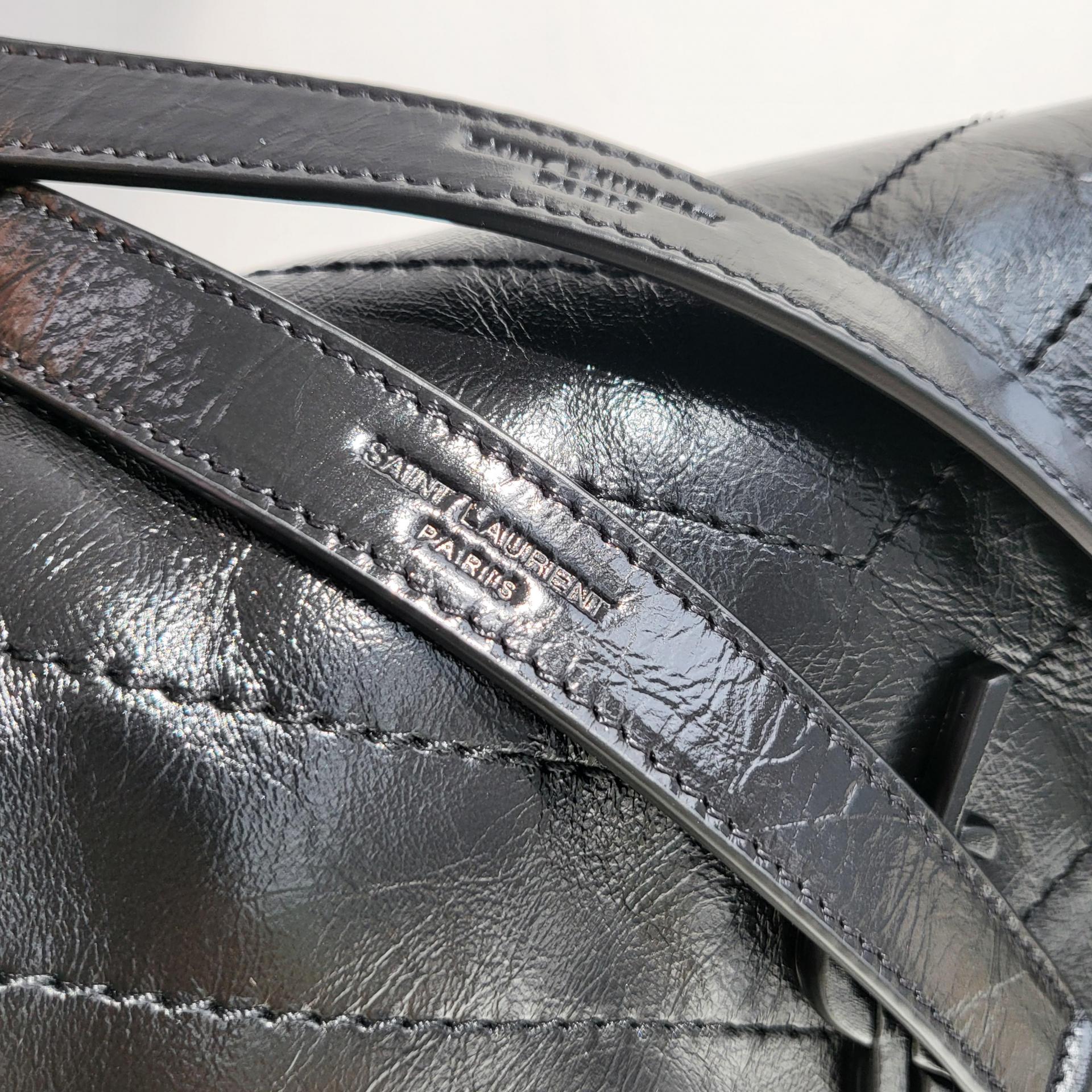 생로랑 니키백 미디움 빈티지 레더