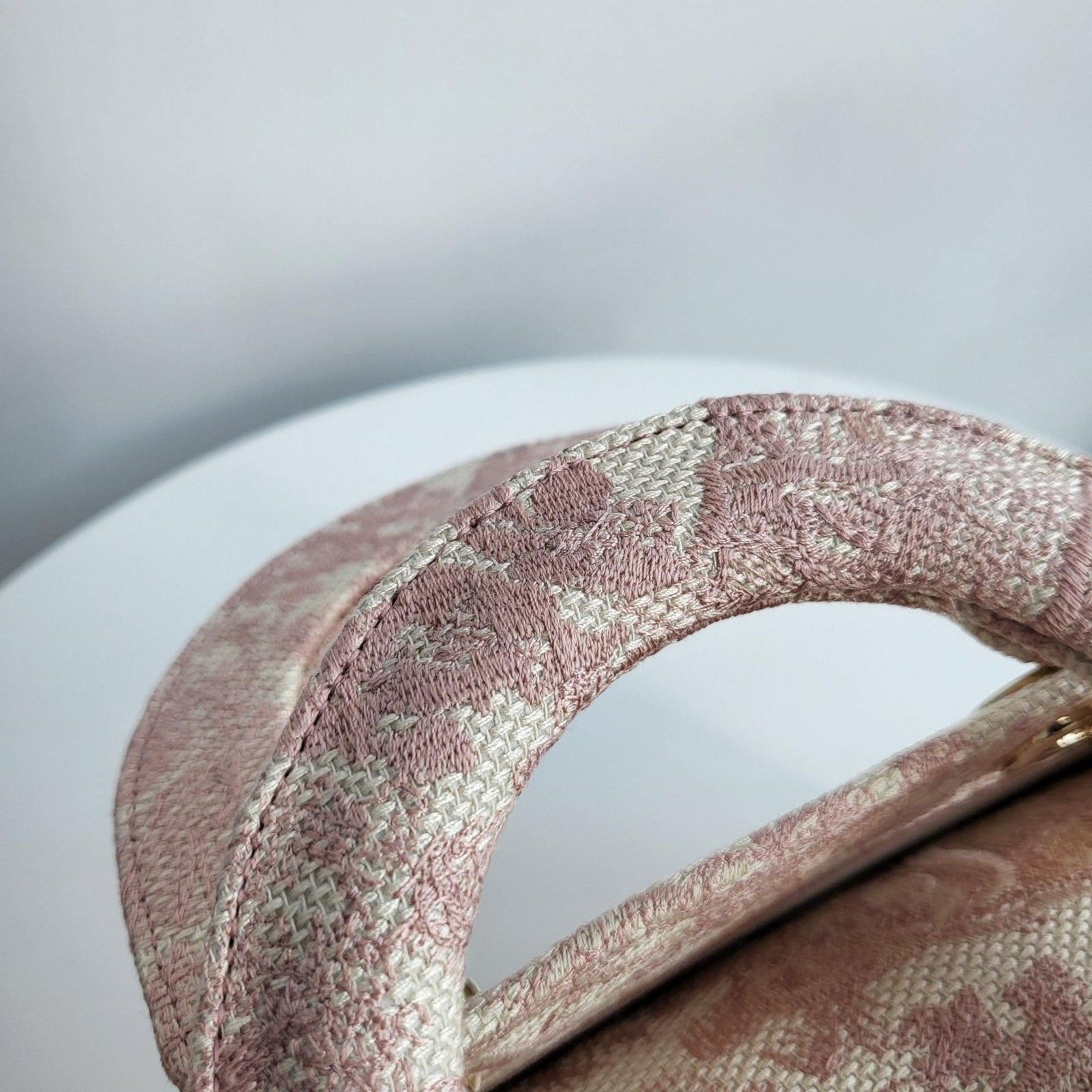 디올 레이디백 미디움 트왈 드 주이