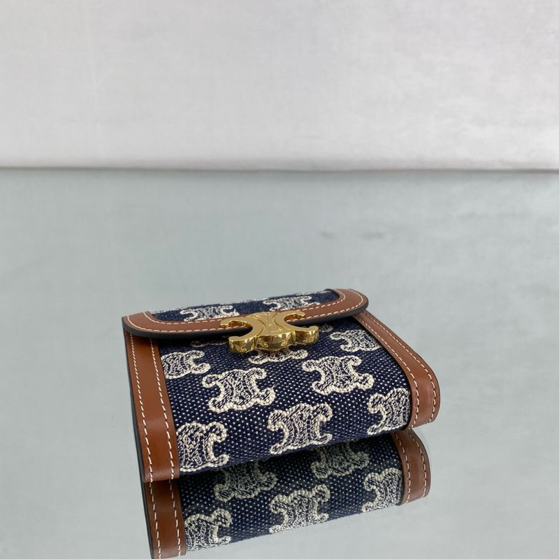 셀린느 스몰 트리오페 플랩 지갑