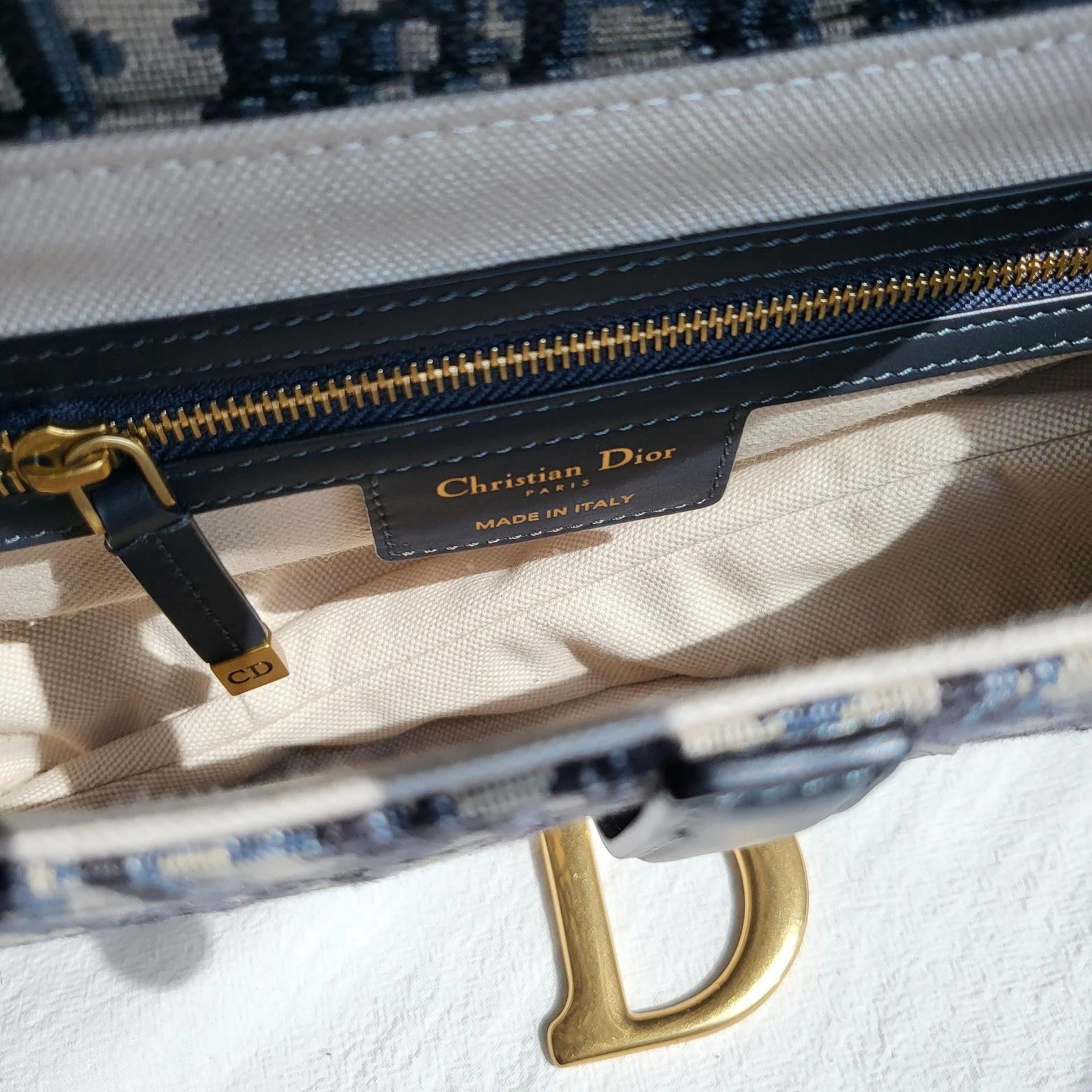 디올 오블리크 새들백 미니,미디움