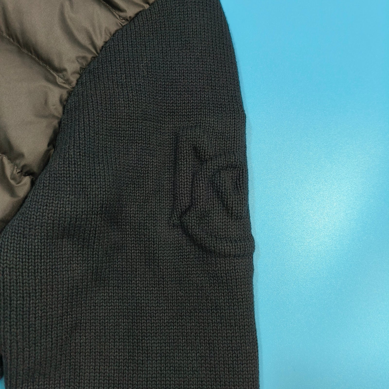 패딩 코튼 집업 카디건