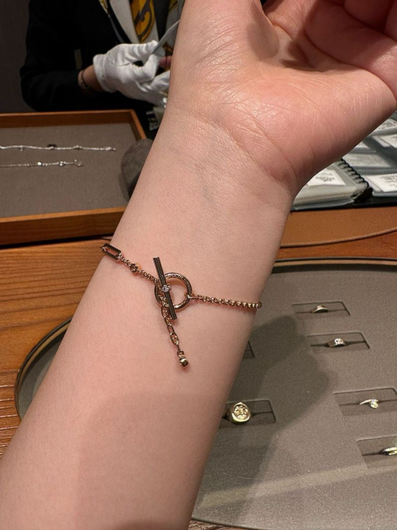 에르메스 Chaine d'ancre Chaos Bracelet