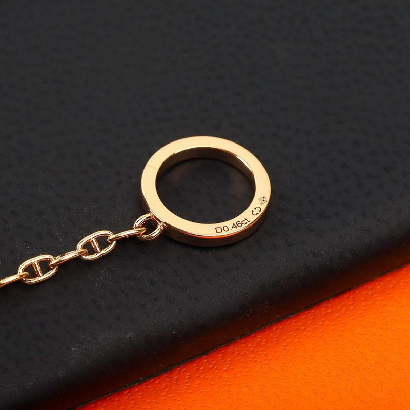 에르메스 Chaine d'ancre Contour Bracelet