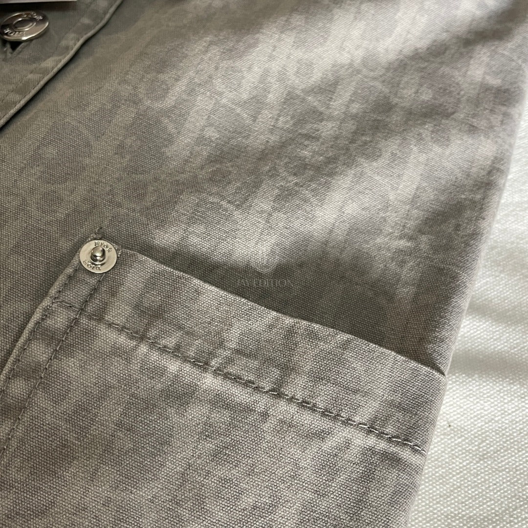 디올 오블리크 데님 셔츠