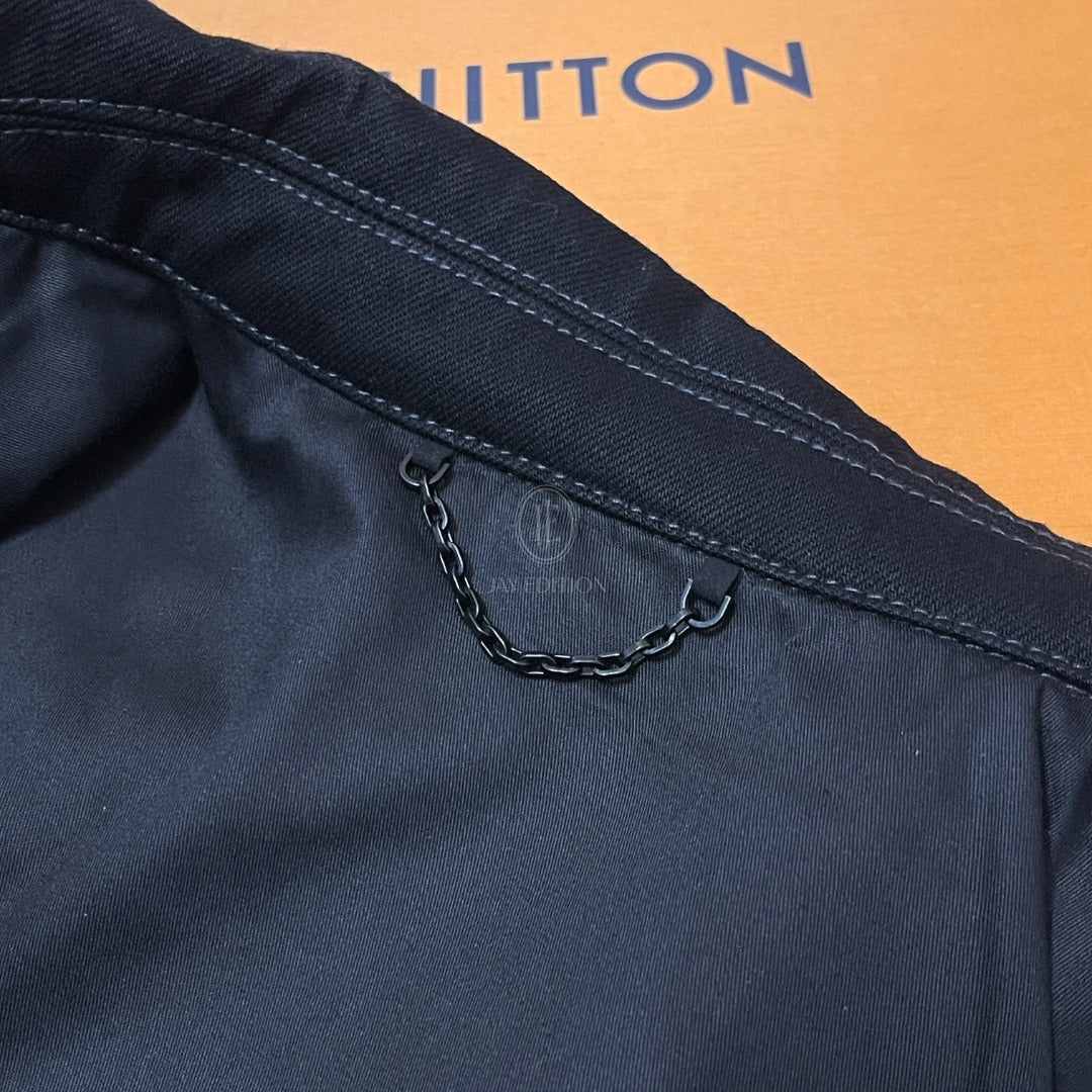 루이비통 엠브로이더드 데님 자켓