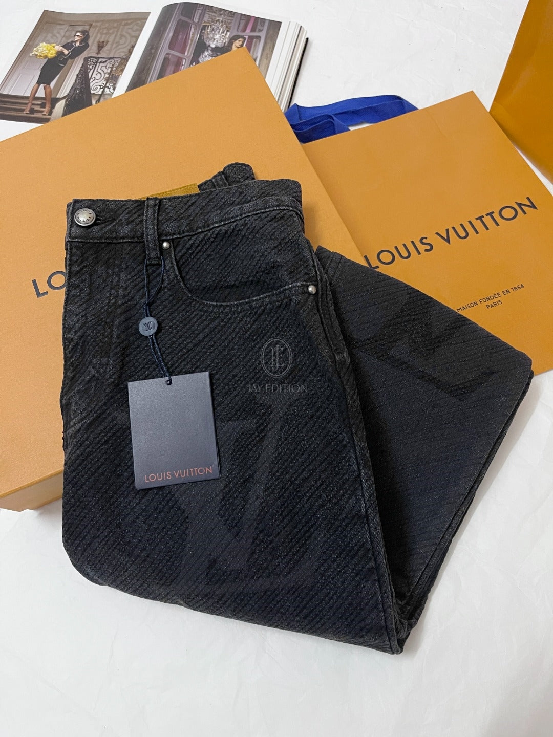 루이비통 모노그램 데님 팬츠