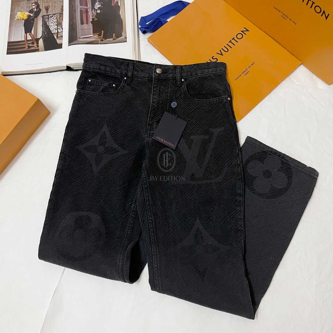 루이비통 모노그램 데님 팬츠