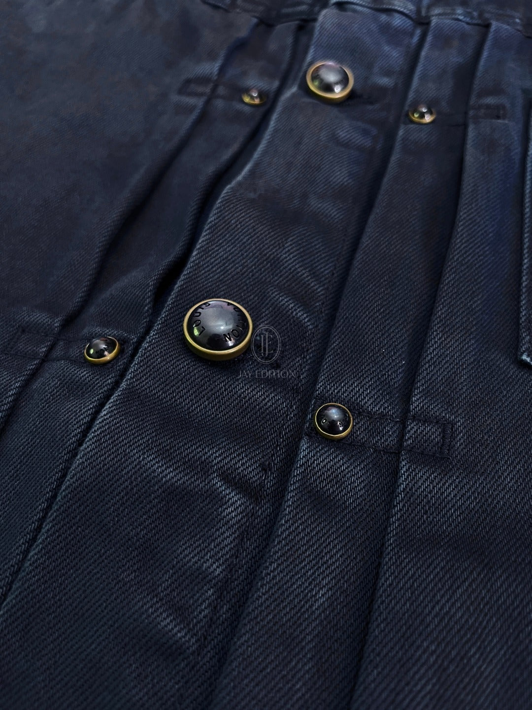 루이비통 가먼트 다이드 데님 타입 트러커 자켓