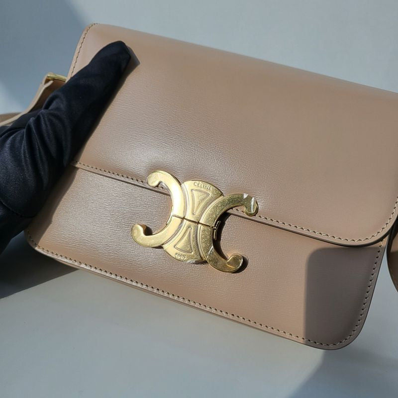 셀린느 트리옹프 숄더백 틴