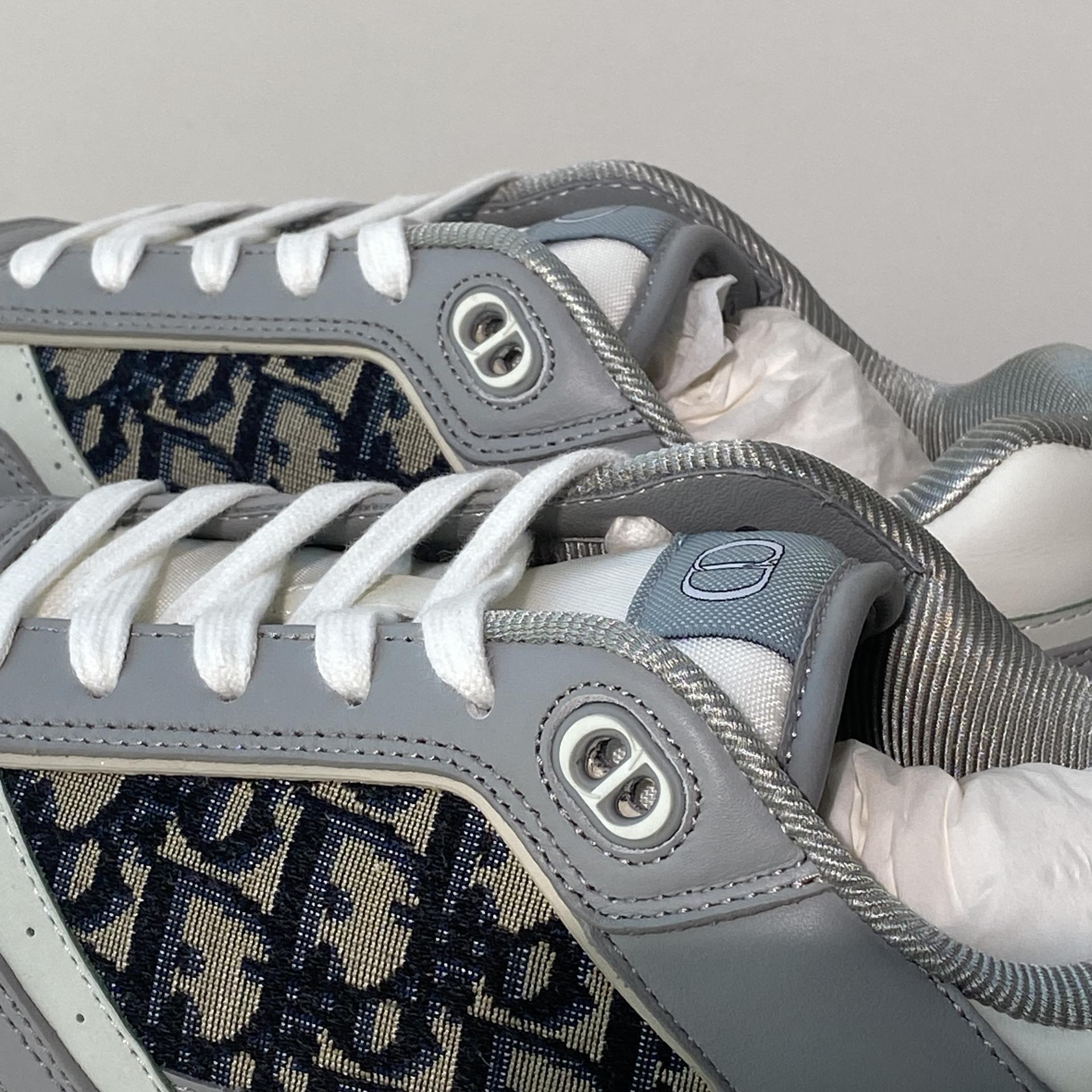 국내) 디올 B27 로우탑 스니커즈 그레이 44