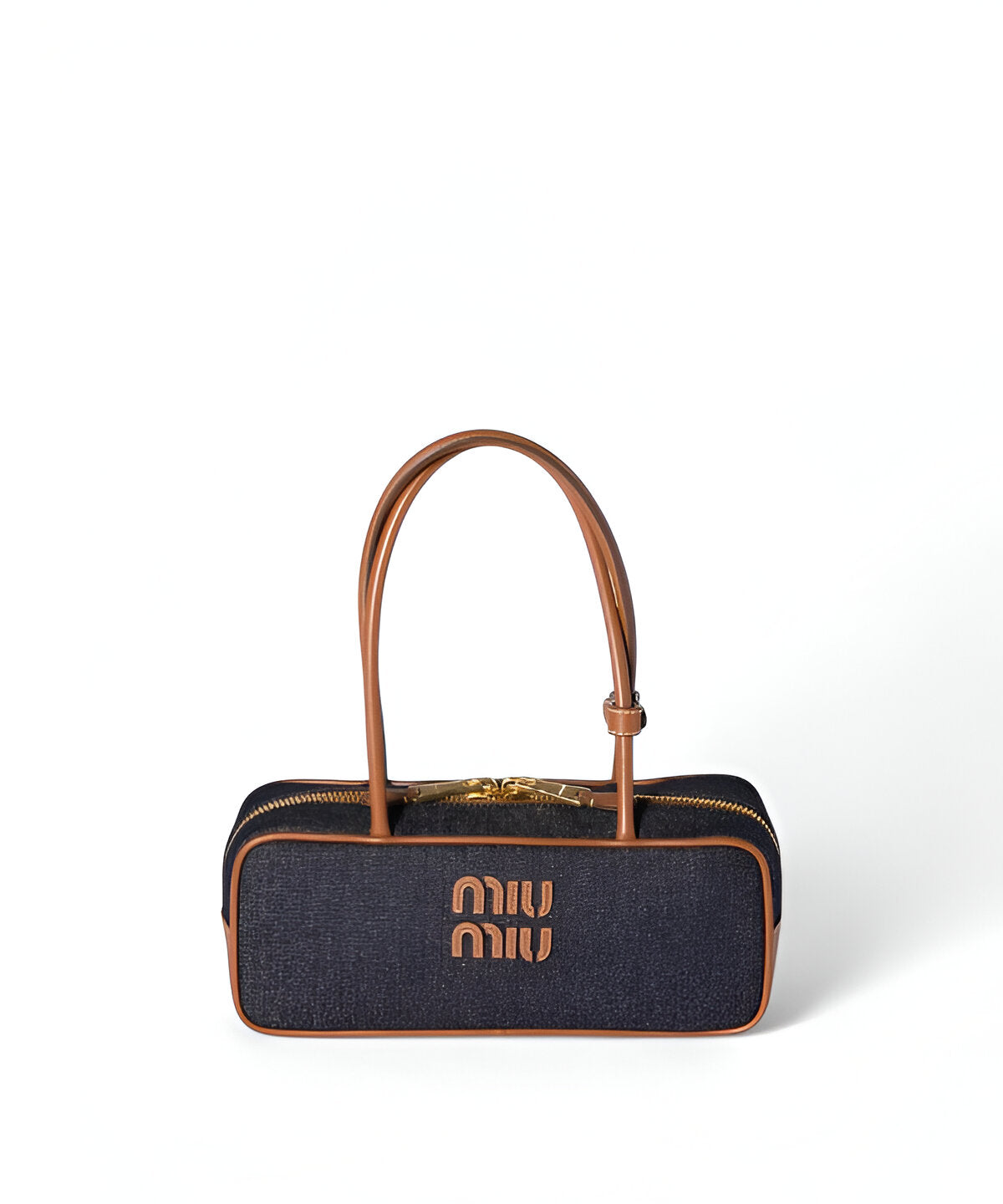 미우미우 보 데님 백 스몰 보우 디테일 데님 미니백 디자인