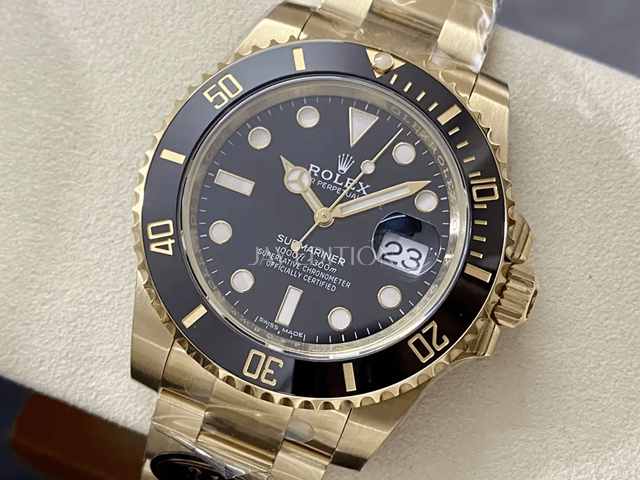 롤렉스 서브마리너 흑금통 40mm