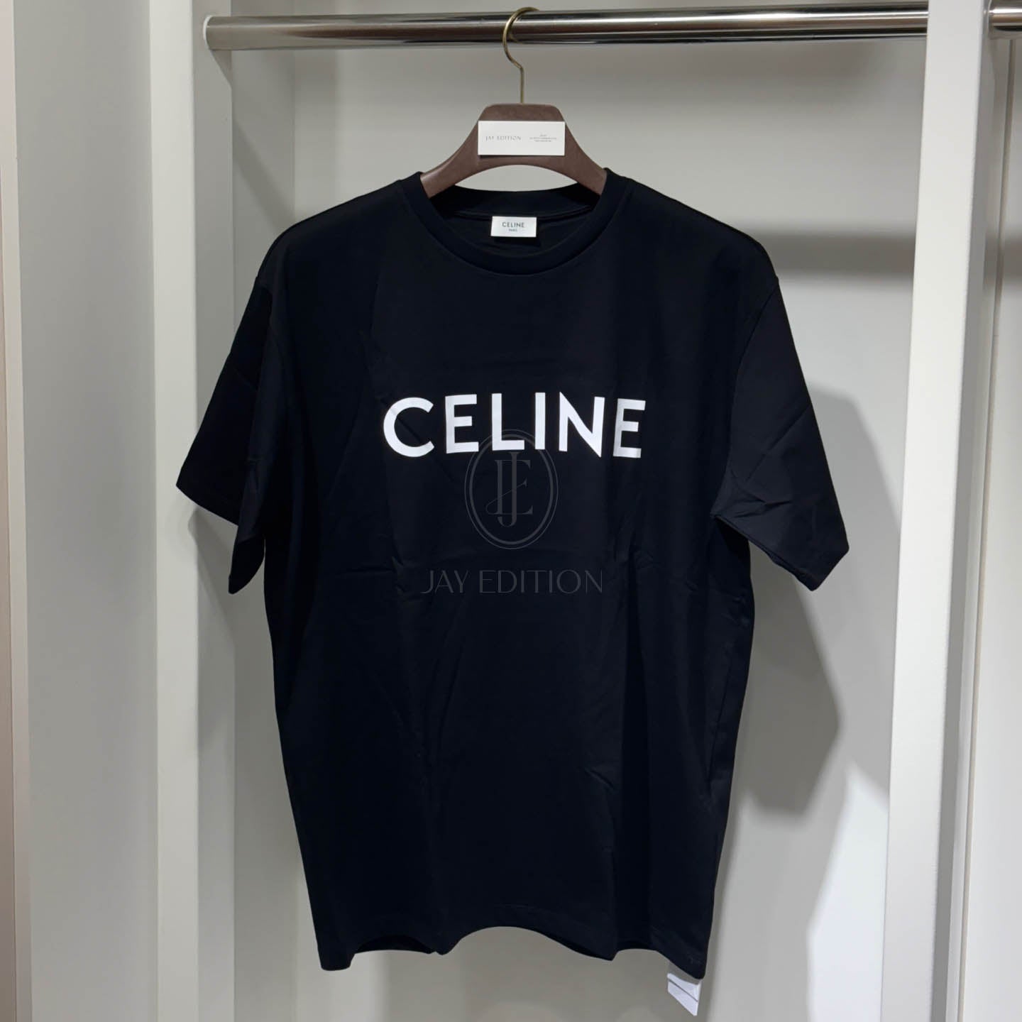 1% CEL 코튼 저지 루즈 티셔츠
