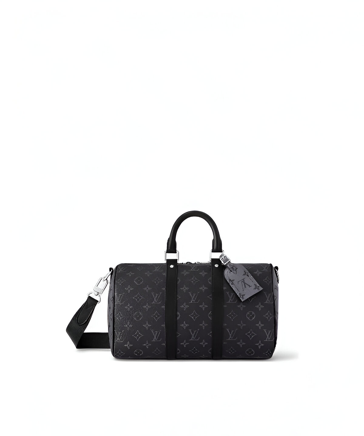 루이비통 키폴 반둘리에 35 이클립스 모노그램 보스턴백 블랙 컴팩트 여행가방