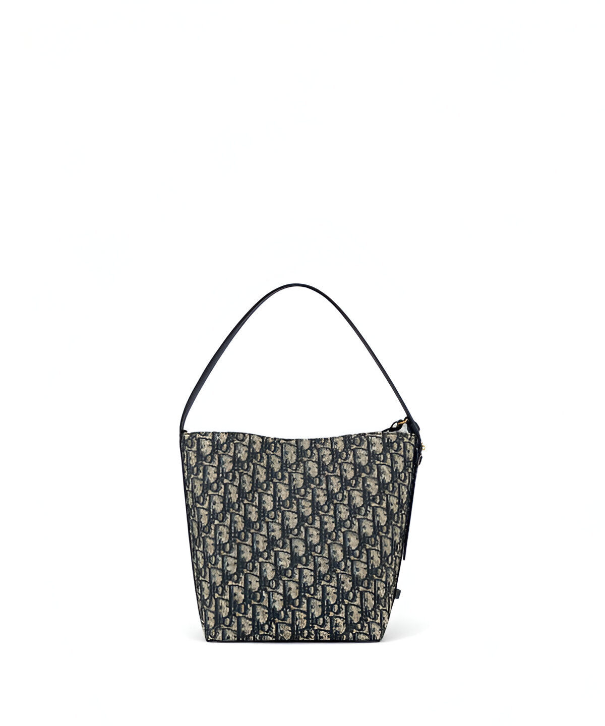 디올 Diorstar 스몰 버킷백 블루 오블리크 자카드 버킷백 디자인 디테일