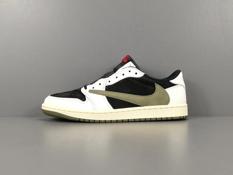 나이키 조던 1 x 트래비스 스캇 레트로 로우 OG SP 미디움 올리브