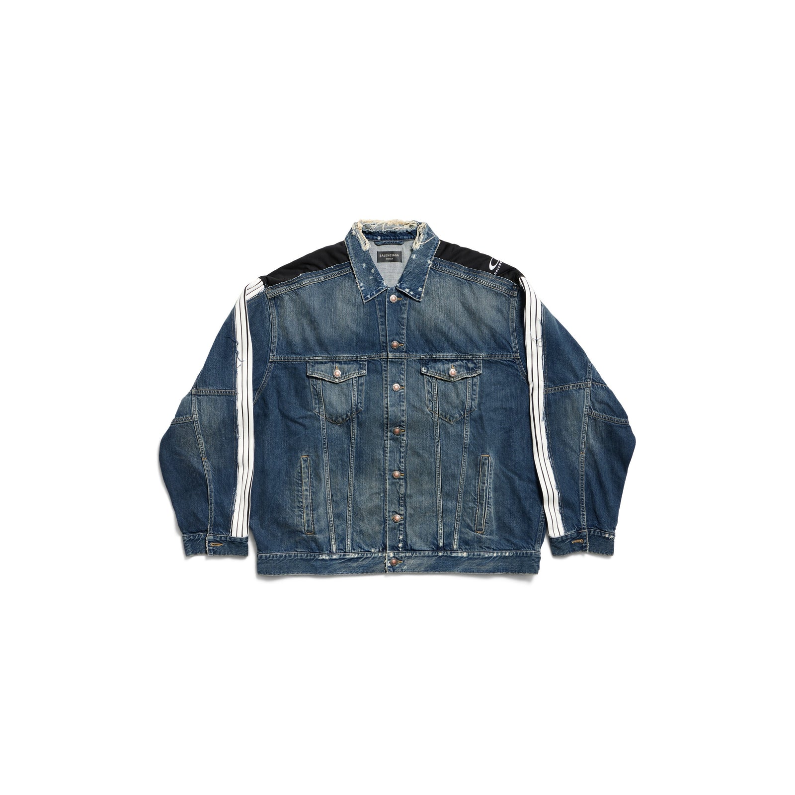 발렌시아가 컷-업 트랙수트 자켓