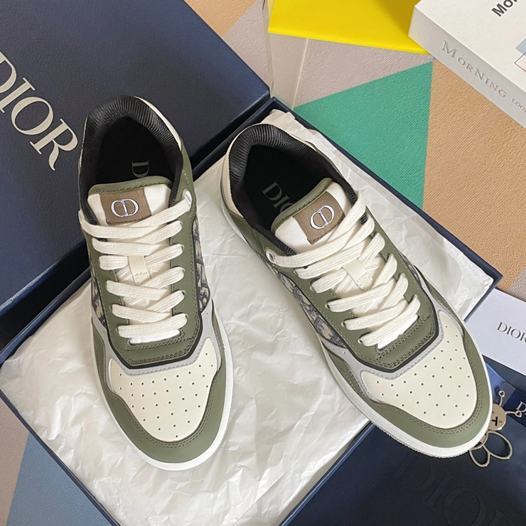 디올 B27 업타운 로우탑 스니커즈 오블리크 자카드