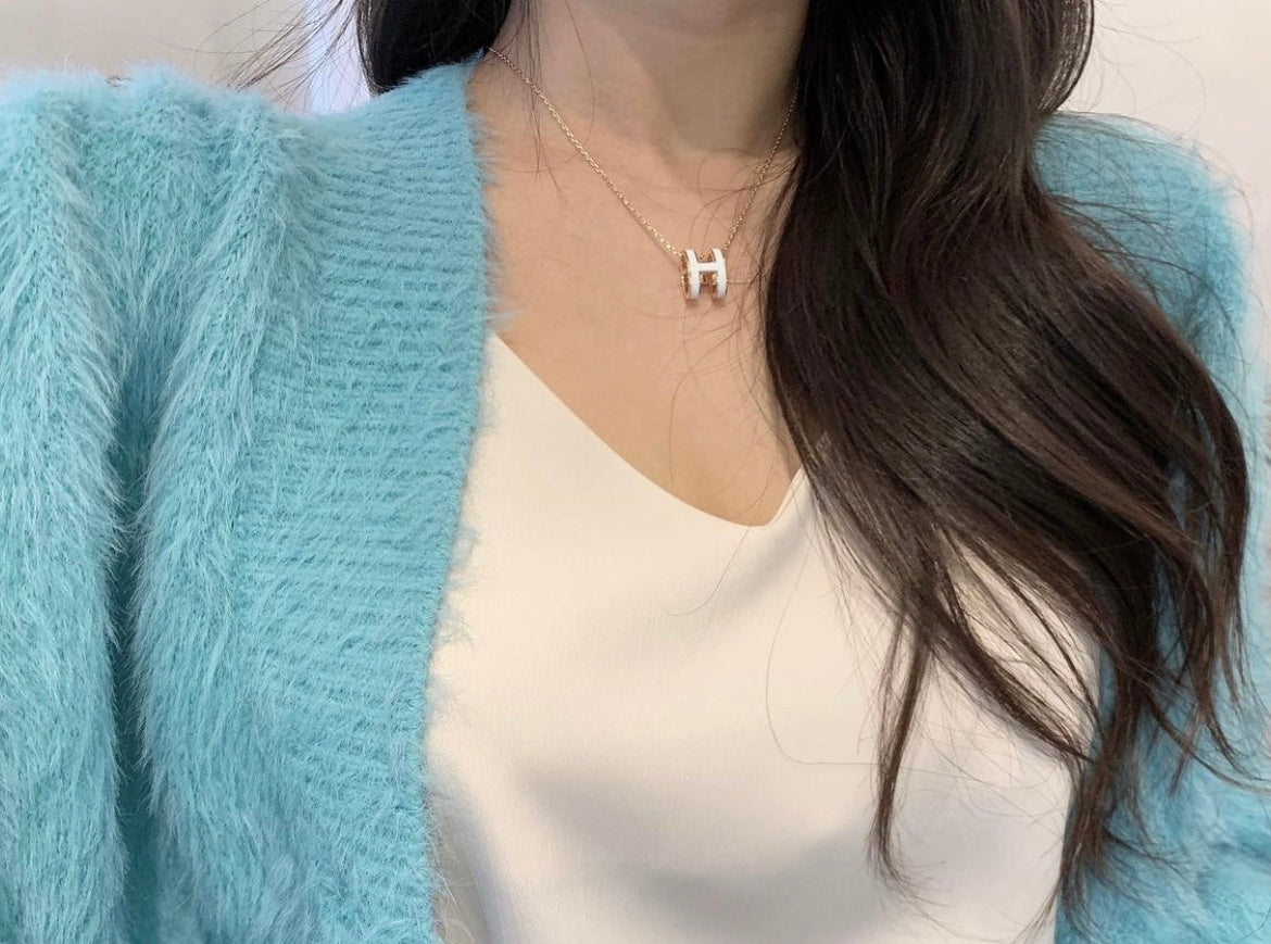 에르메스 팝아슈 목걸이 스탠다드