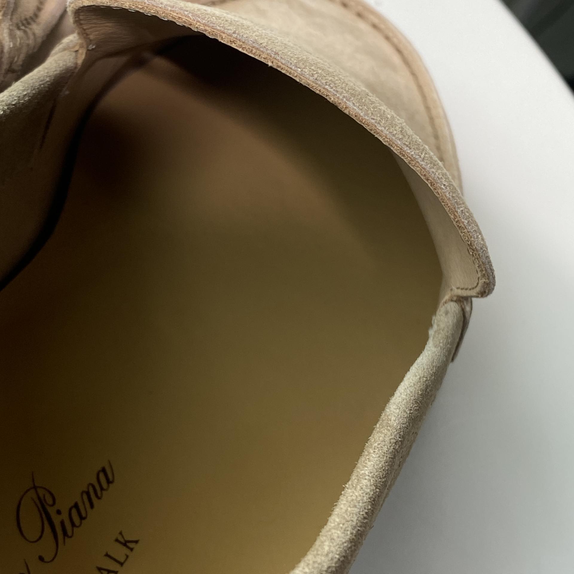 국내) 로로피아나 썸머워크 남성용 로퍼 / 샌드스톤 45