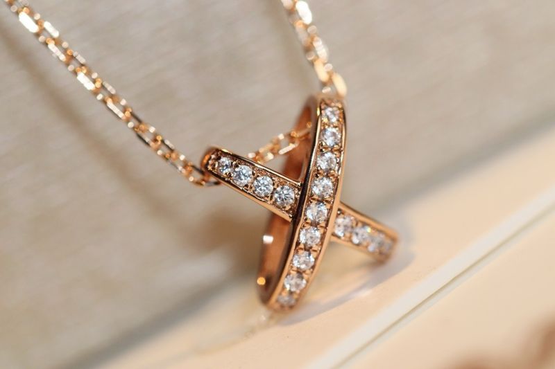 쇼메 주드리앙 다이아 네크리스