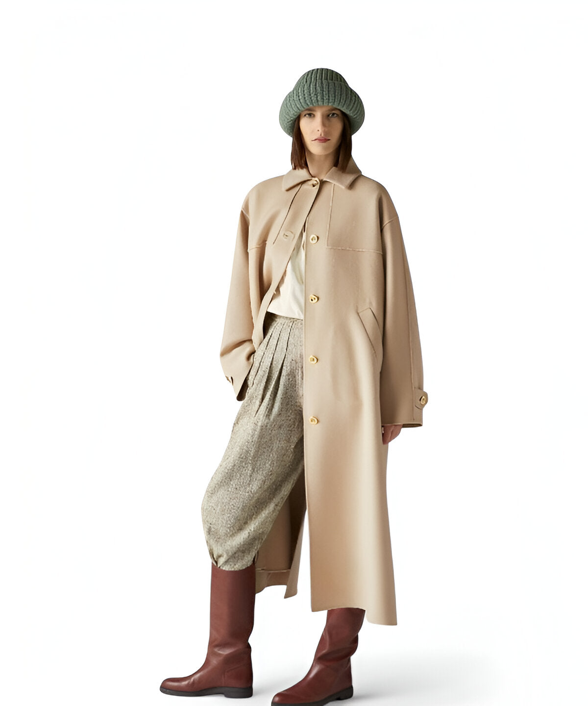 로로피아나 캐시미어 코트