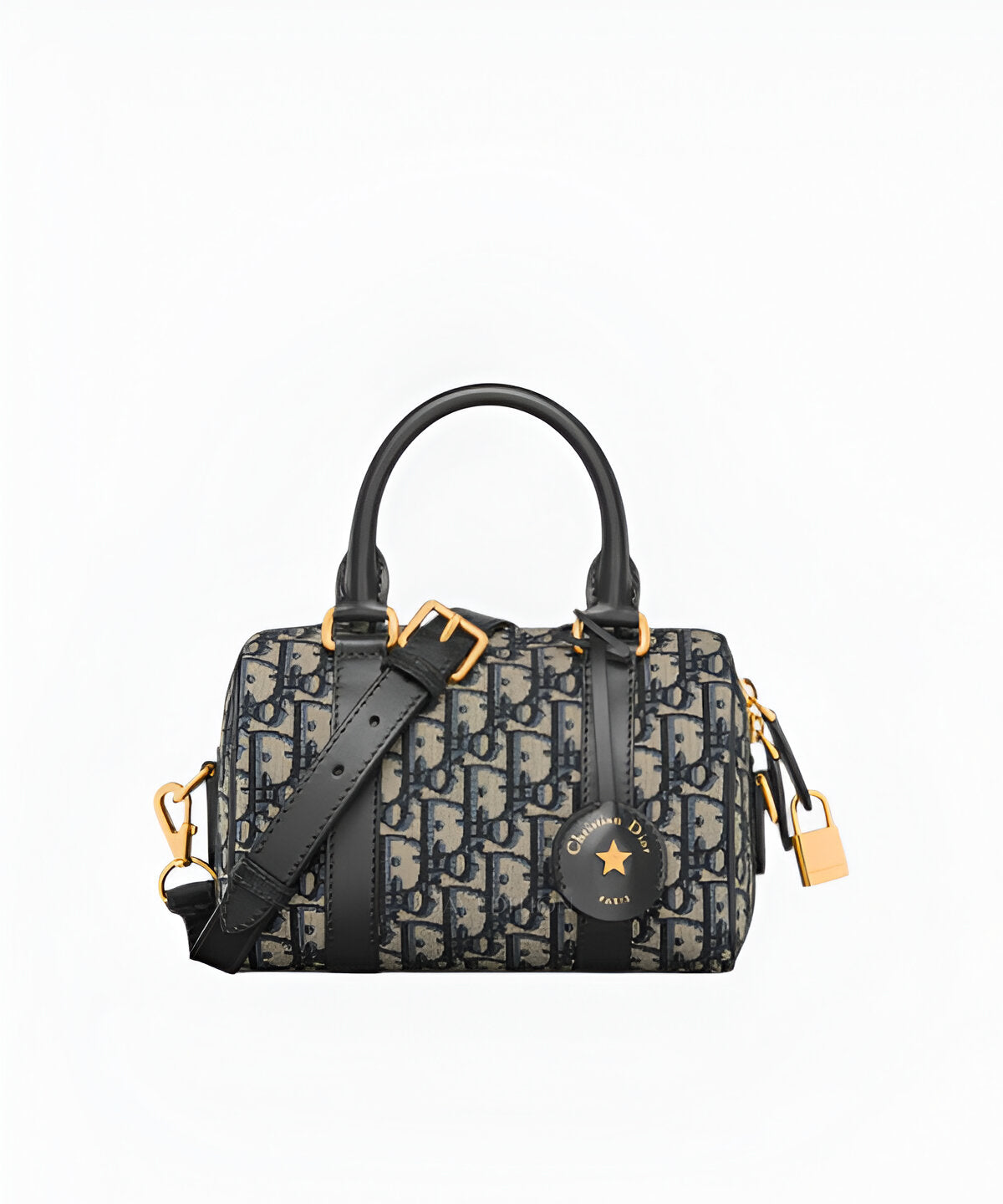 디올 그루브 20 백 블랙 송아지 가죽 크로스백